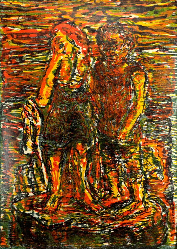 Obrázek díla Sen mizantropa (Eva a Eva) od Hana Garová