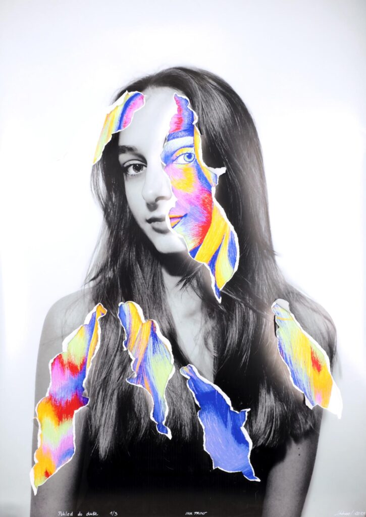 Obrázek díla Pohled do duše (Portrét) od Anna Haková