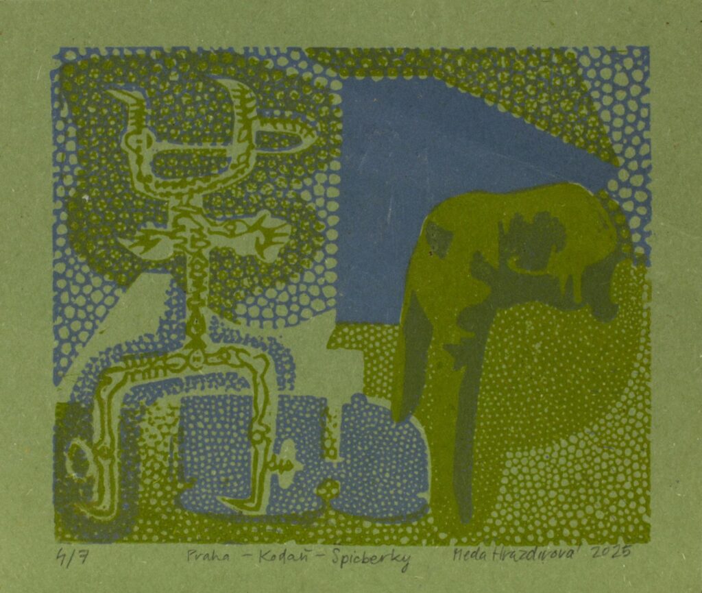 Obrázek díla Praha-Kodaň-Špicberky od Meda Hrazdirová