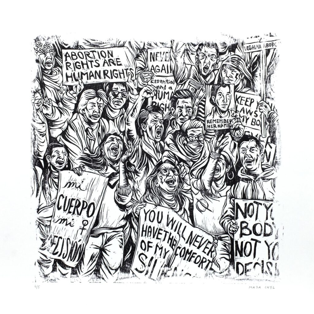 Obrázek díla Lidská práva - Právo na potrat od Maja Chyl