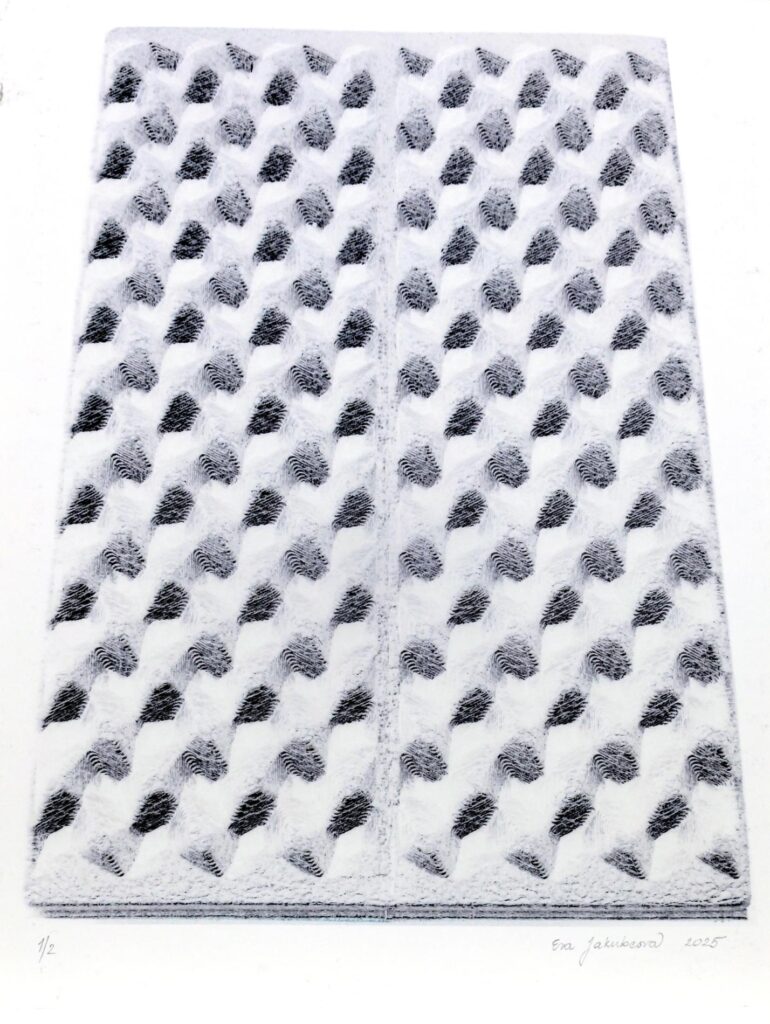 Obrázek díla Podložka - diptych od Eva Jakubcová