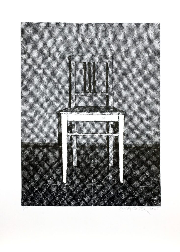 Obrázek díla Zaznamenaná židle IX od Vojtěch Kovářík