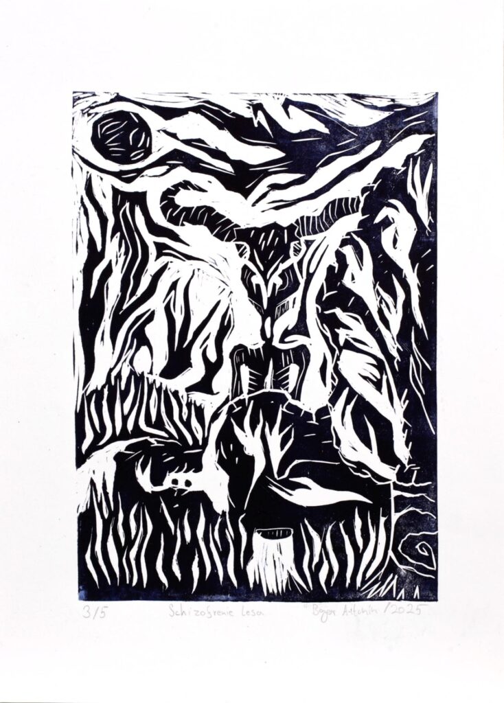 Obrázek díla Schizophreny in Woods od Antonín Bager