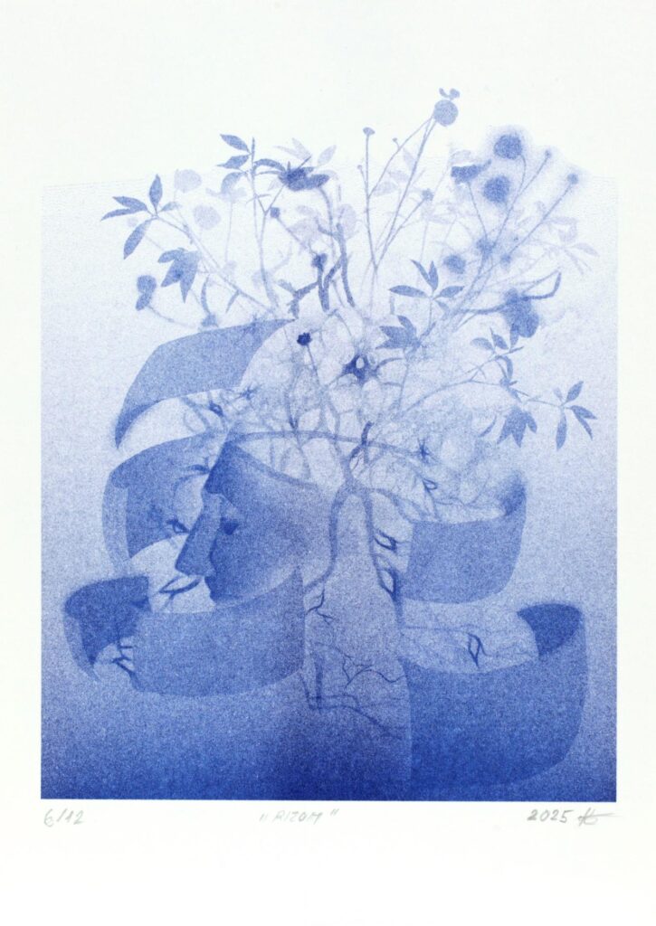 Obrázek díla Rizom od Aneta Kožukarová