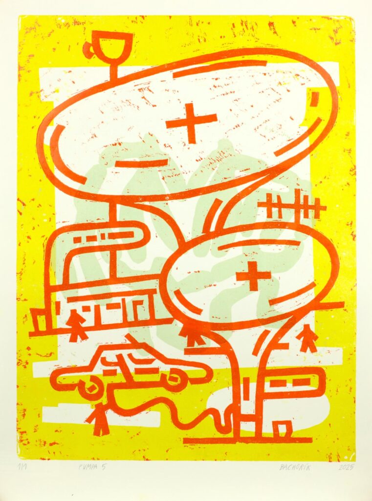 Obrázek díla Pumpa 5 (ze série 24Hrs) od Jakub Bachorík