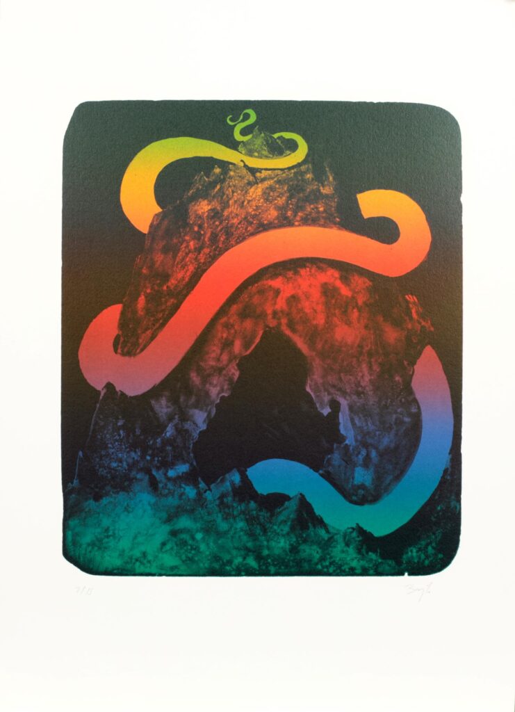 Obrázek díla Jeskyně duhového hada od Ondřej Basjuk