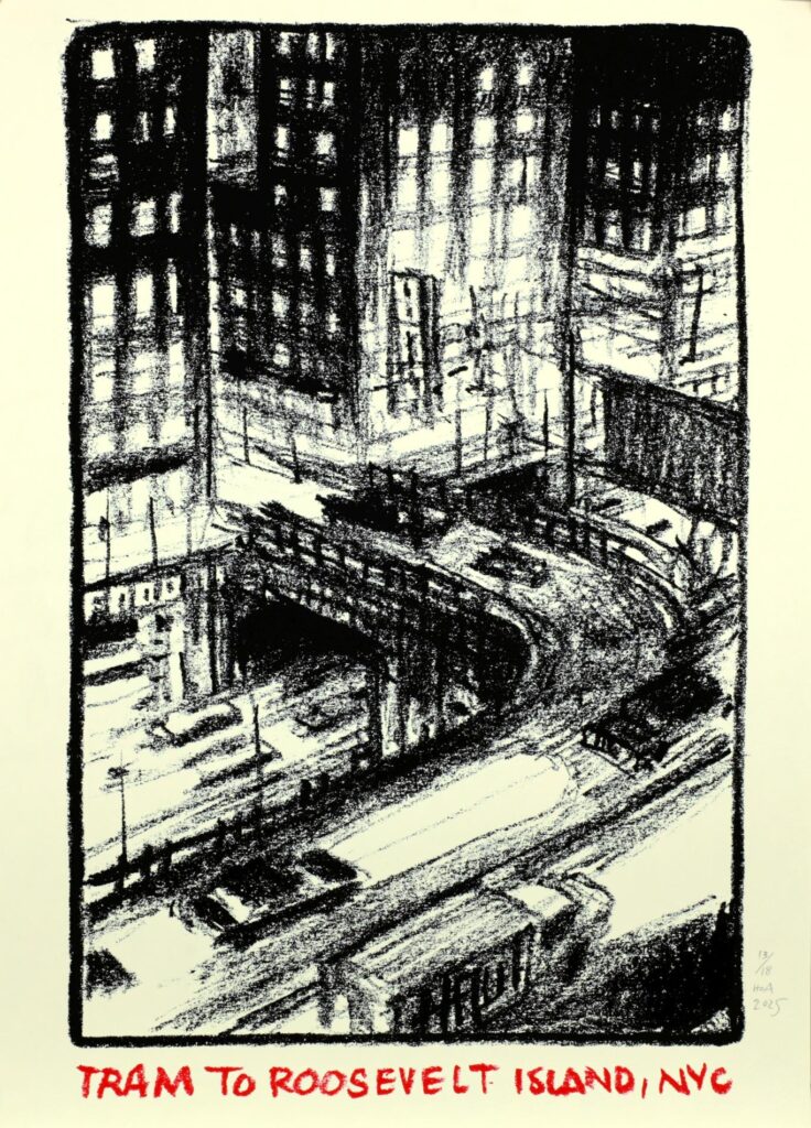 Obrázek díla Tram To Rossevelt Island od Jan Bažant