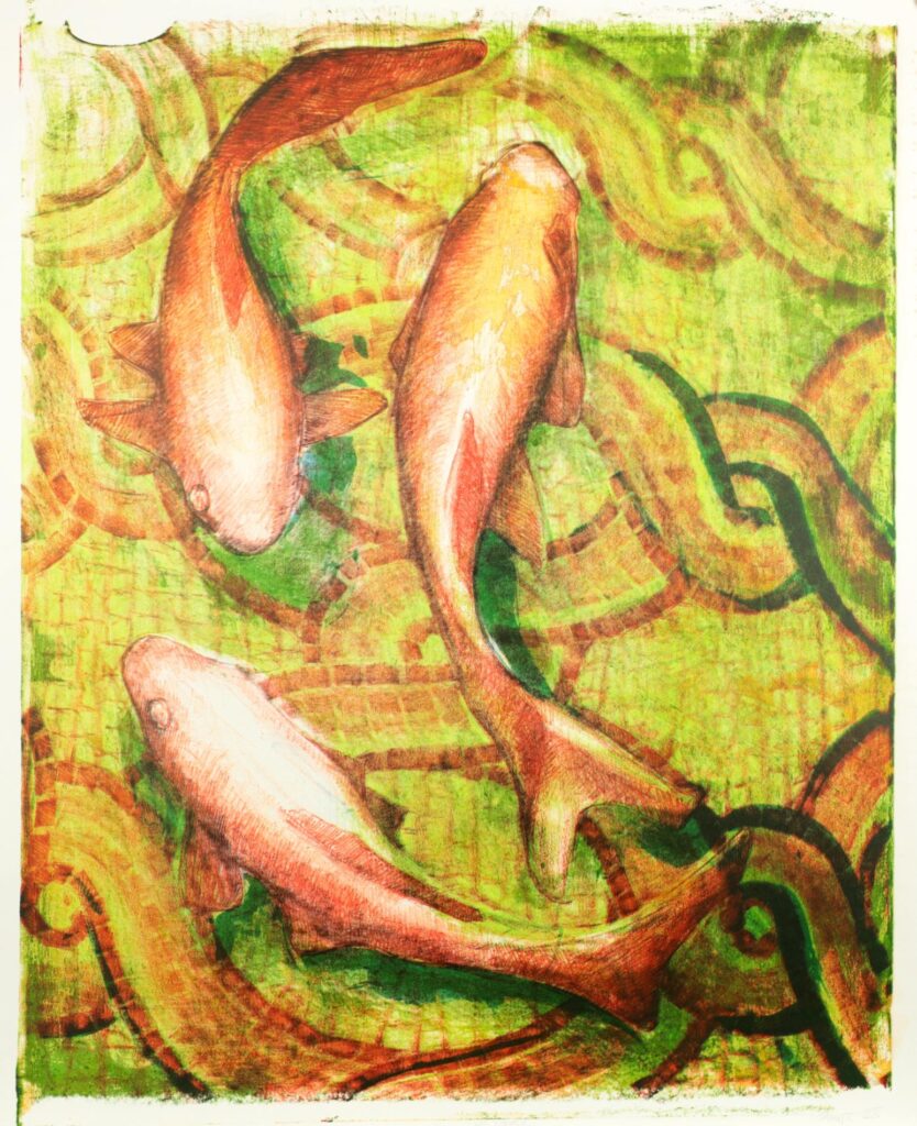 Obrázek díla Ve vodě II od Ivan Maurer