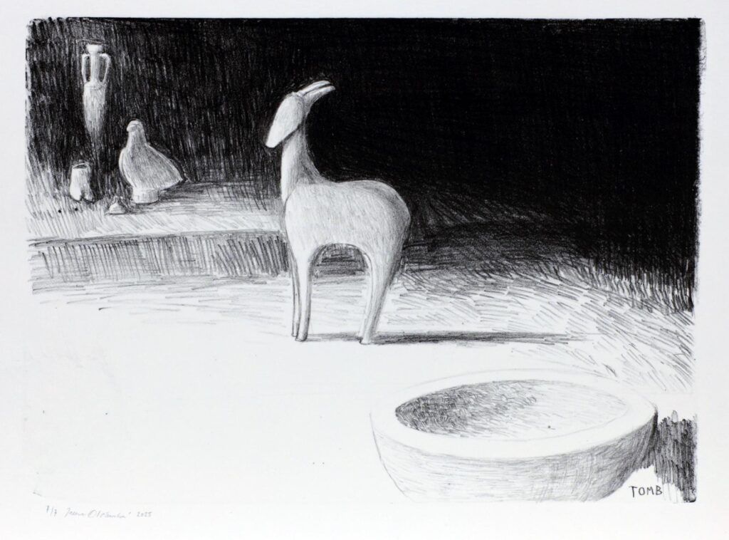 Obrázek díla Etruská hrobka od Irena Olšanská