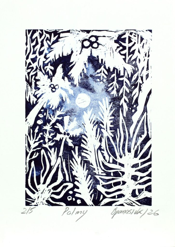Obrázek díla Palmy od Yelyzaveta Opanusiuk