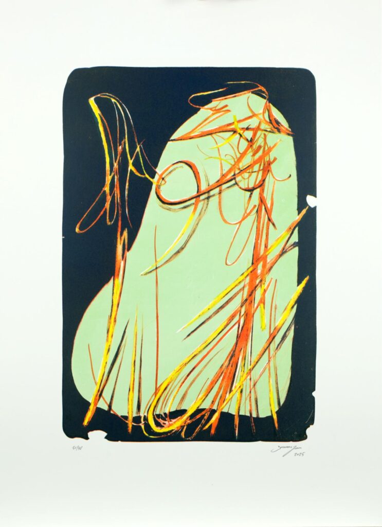 Obrázek díla Figura v klobouku od Jan Soumar