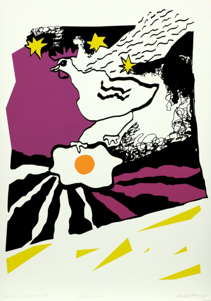 Obrázek díla Slepice superhero od Ema Stárková