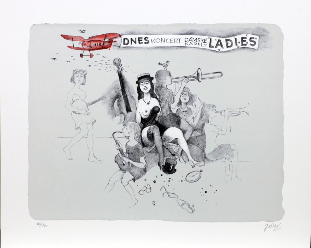 Obrázek díla Chaplin / Bejvalo od Jiří Suchý