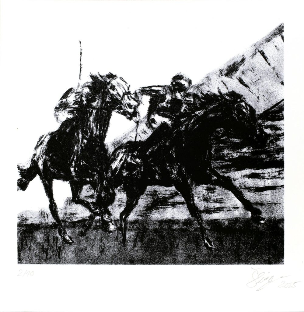 Obrázek díla Dostih od Kristýna Šlingrova