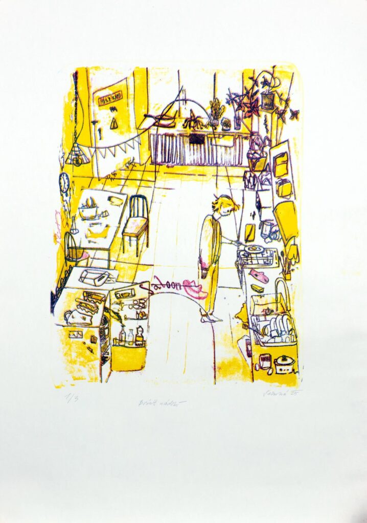 Obrázek díla Bránit nádobí vlastním tělem od Karolína Šťastná