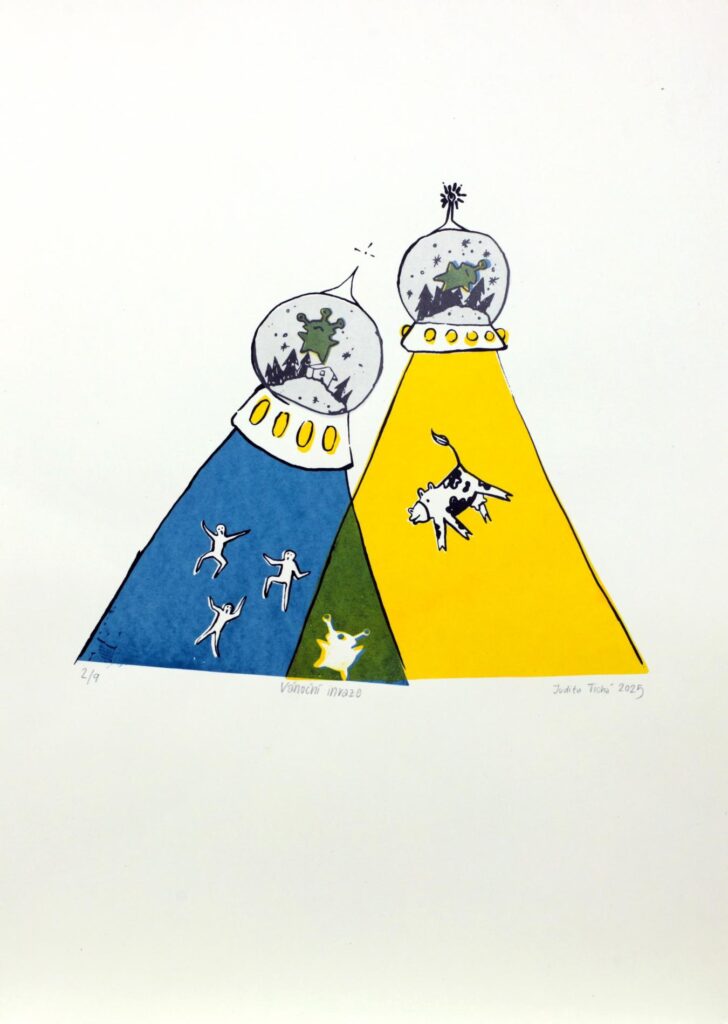 Obrázek díla Vánoční invaze od Judita Tichá