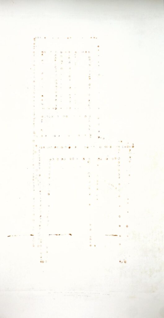 Obrázek díla Židle podle Günthera Ueckera od Martin Velíšek