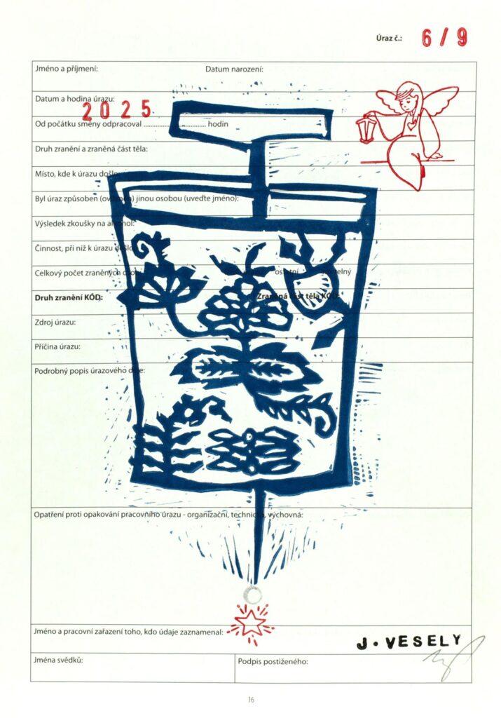 Obrázek díla Protokol o zranění od Jan Veselý