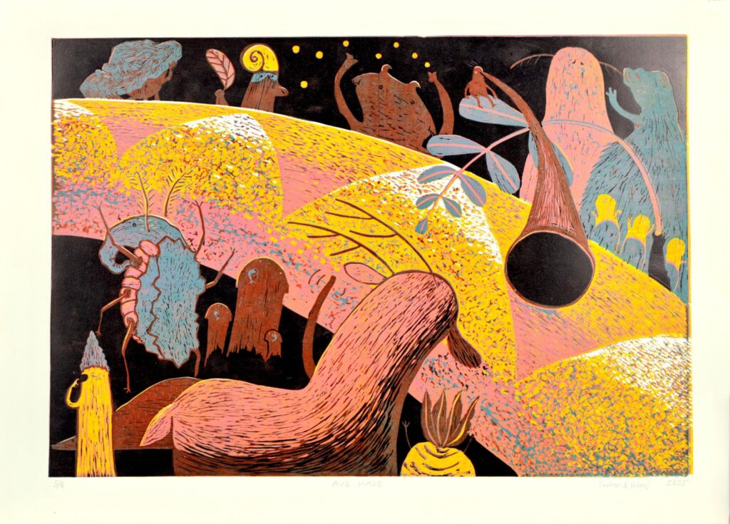 Obrázek díla Ave hade od Ester Tajrychová Vít Voráček