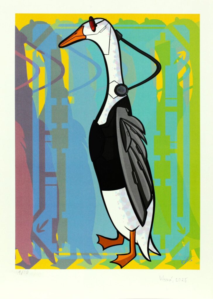 Obrázek díla Josh Silvering od Daniela Vítová