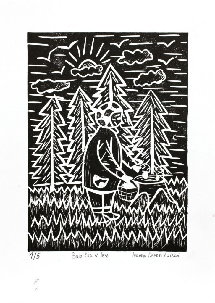 Obrázek díla Babička v lese od Ivanna Deren