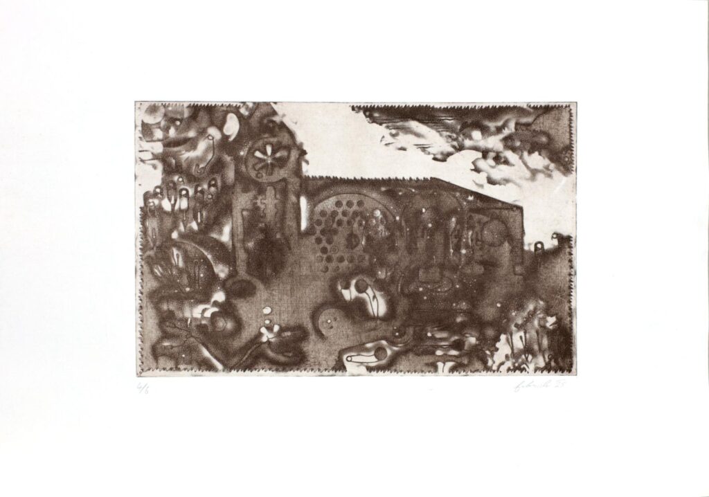 Obrázek díla Kostel od Šimon Fibrich